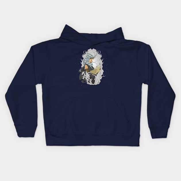 Force Chat Kids Hoodie by Drea D. Illustrations